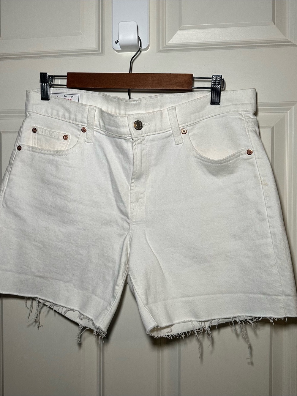GAP White Denim Cutoff Women's Shorts